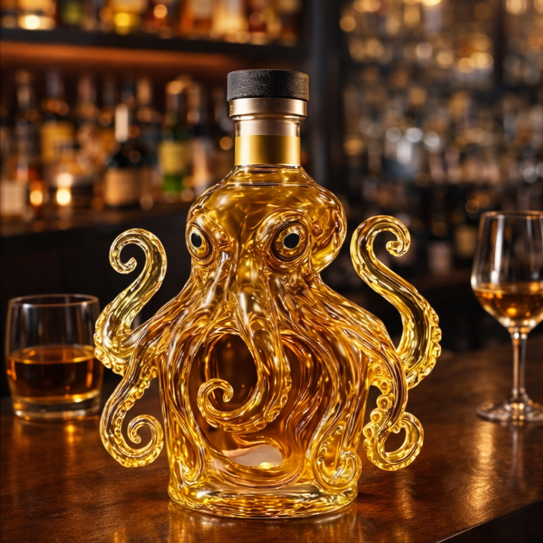 Whiskey Decanter - Octopus Edition