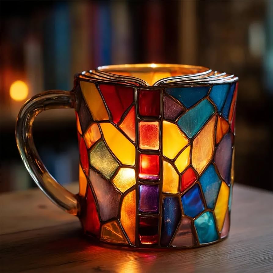 Handmade Aurora Book 3D Mug