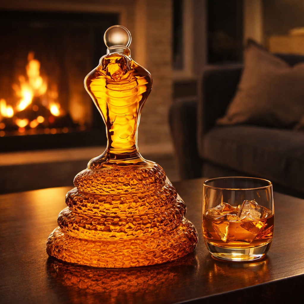 Whiskey Decanter - Cobra Edition