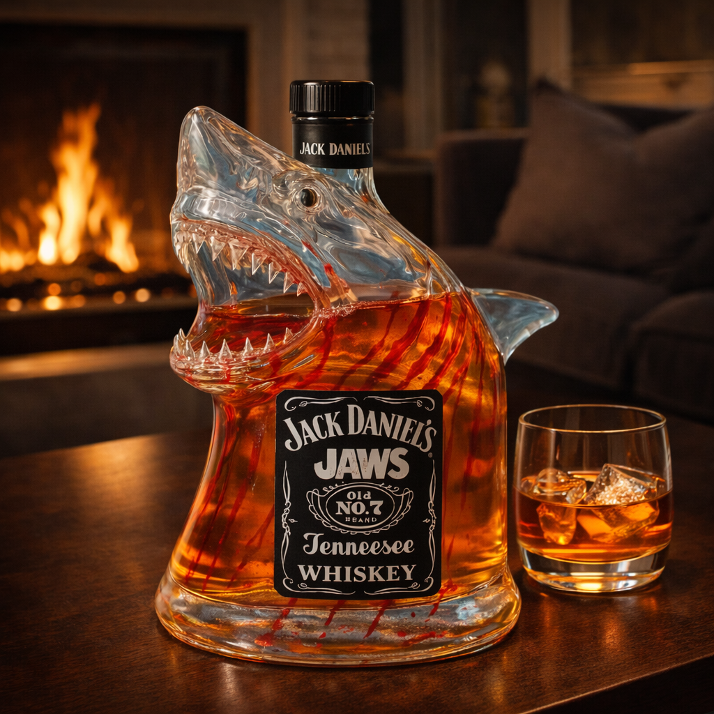 Whiskey Decanter - Shark Edition