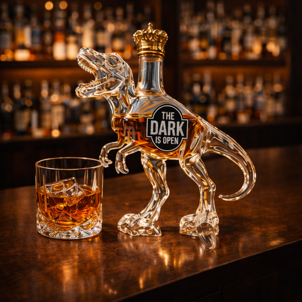 Whiskey Decanter - T-Rex Edition