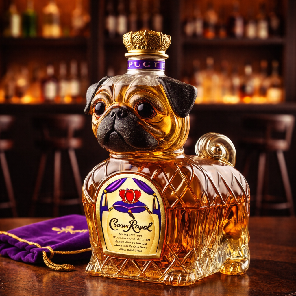 Whiskey Decanter - French Bulldog Edition