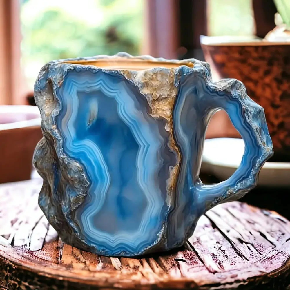 Crystal Mineral Coffee Cups