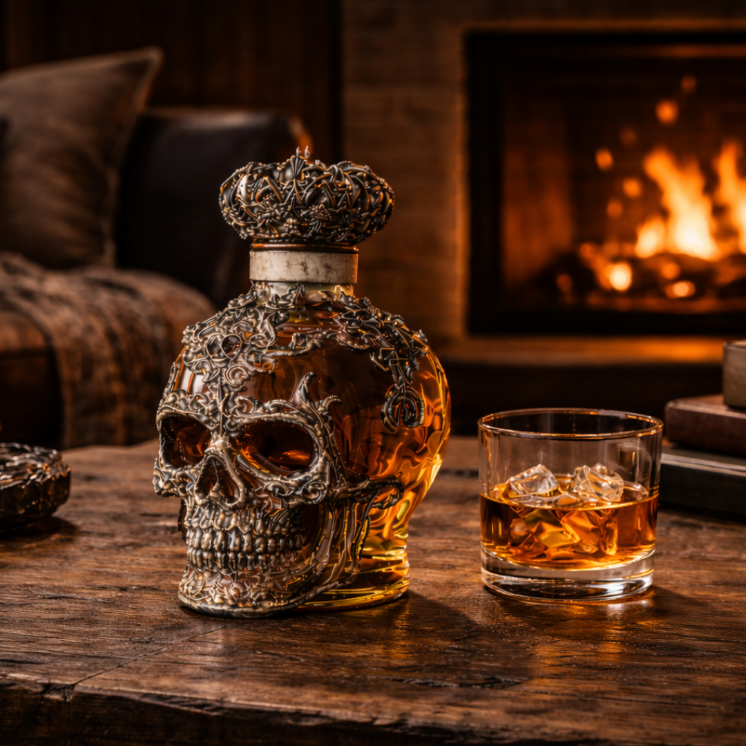 Whiskey Decanter - Skull Edition