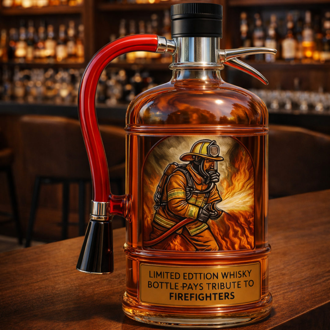 Whiskey Decanter - Fire Extinguisher Edition
