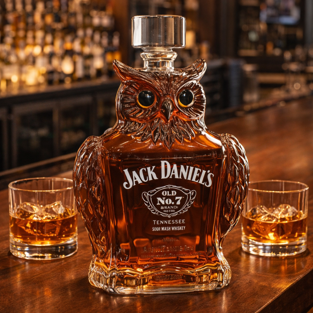 Whiskey Decanter - Owl Edition
