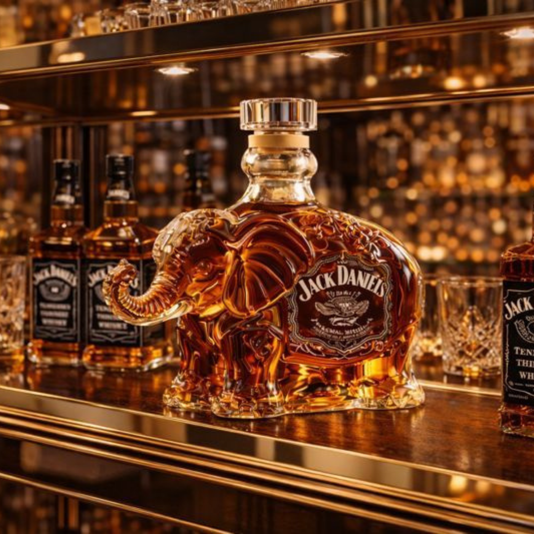 Jack Daniel's Whisky Decanter - Elephant Edition