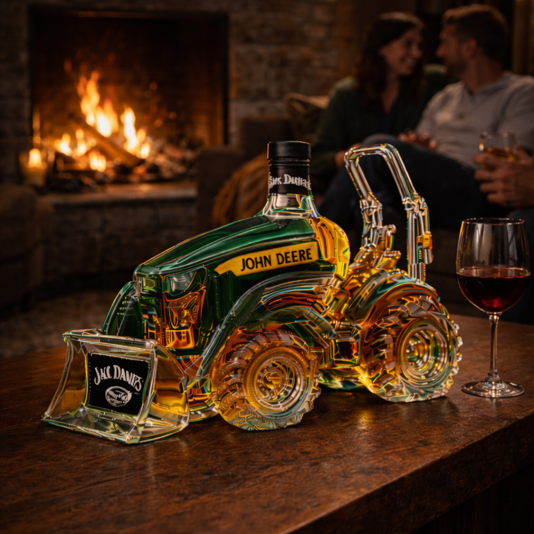 Jack Daniel's Whisky Decanter - Tractor Edition