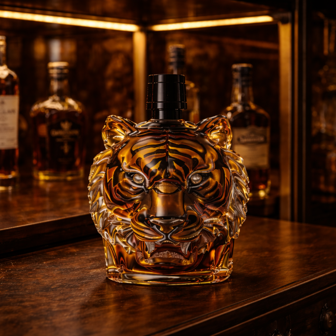 Whiskey Decanter - Tiger Edition