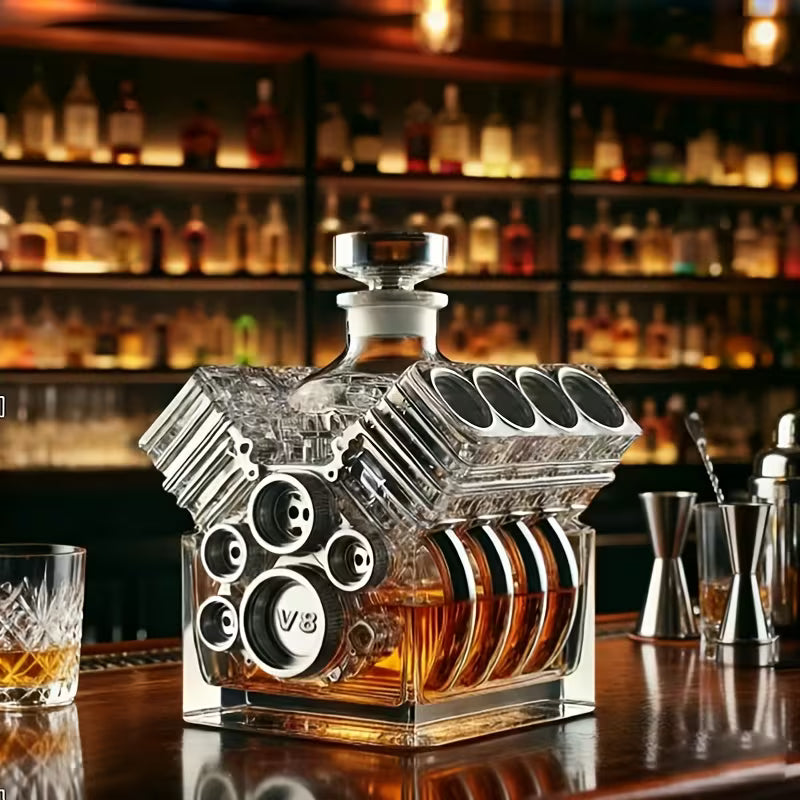 Whiskey Decanter - Motorcycle Edition