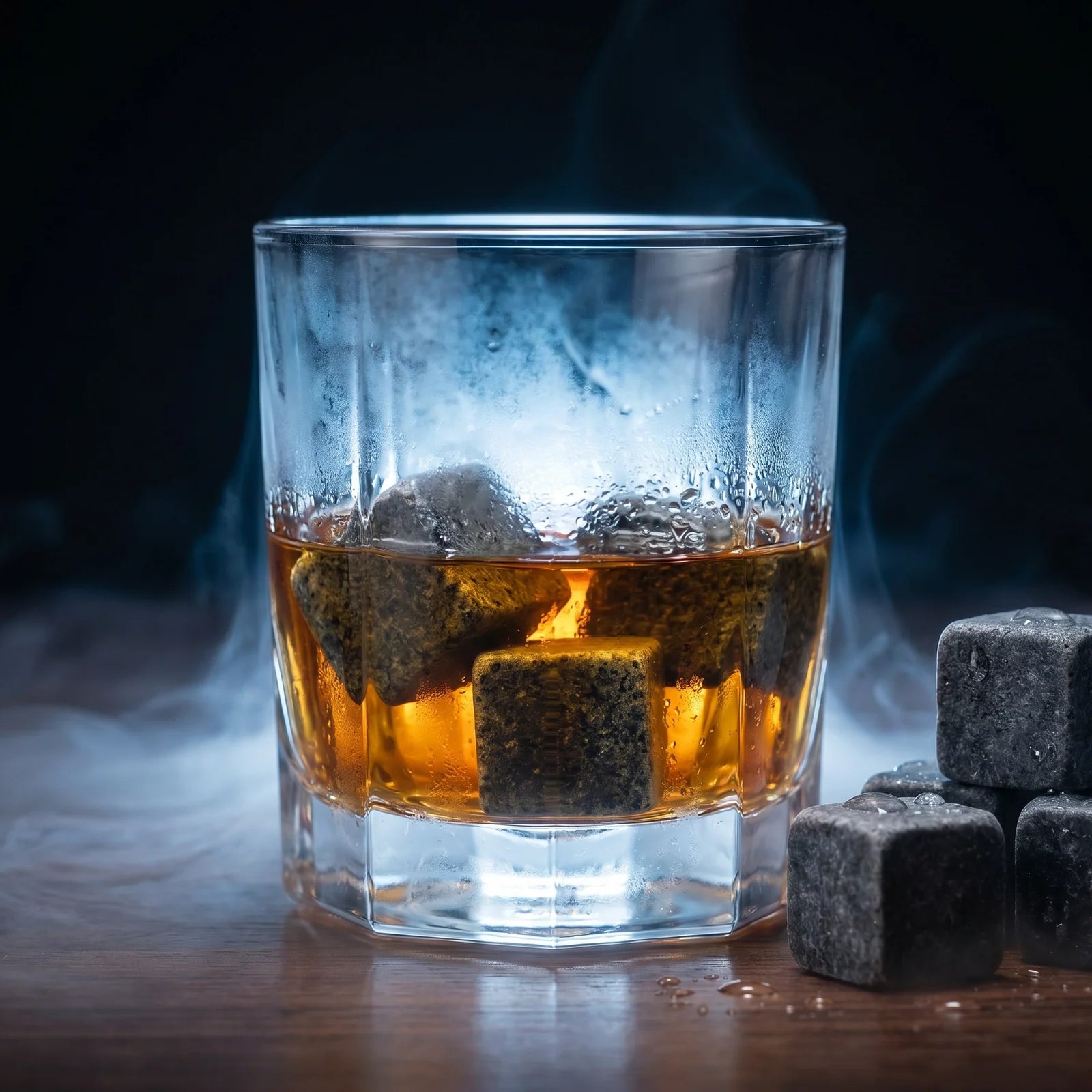 The Lumen 76 Whisky Stones - Set of 9